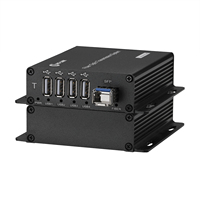 4 Port USB 2.0. 1.0 10KM LC Fiber optik dönüştürücü verici alıcı