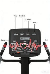 Appareil de fitness électrique pour grimper les escaliers, <span class=keywords><strong>machine</strong></span> d'escalade pour usage commercial, entraîneur de step aérobique pour brûler les graisses - Product Image 5