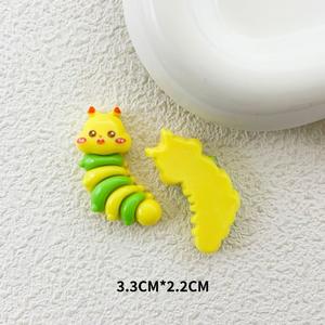 Nouveaux modèles personnalisés colorés pas cher abordable Animal dessin animé mignon bricolage petit insecte résine breloques pour chaussures et étui de téléphone - Product Image 5