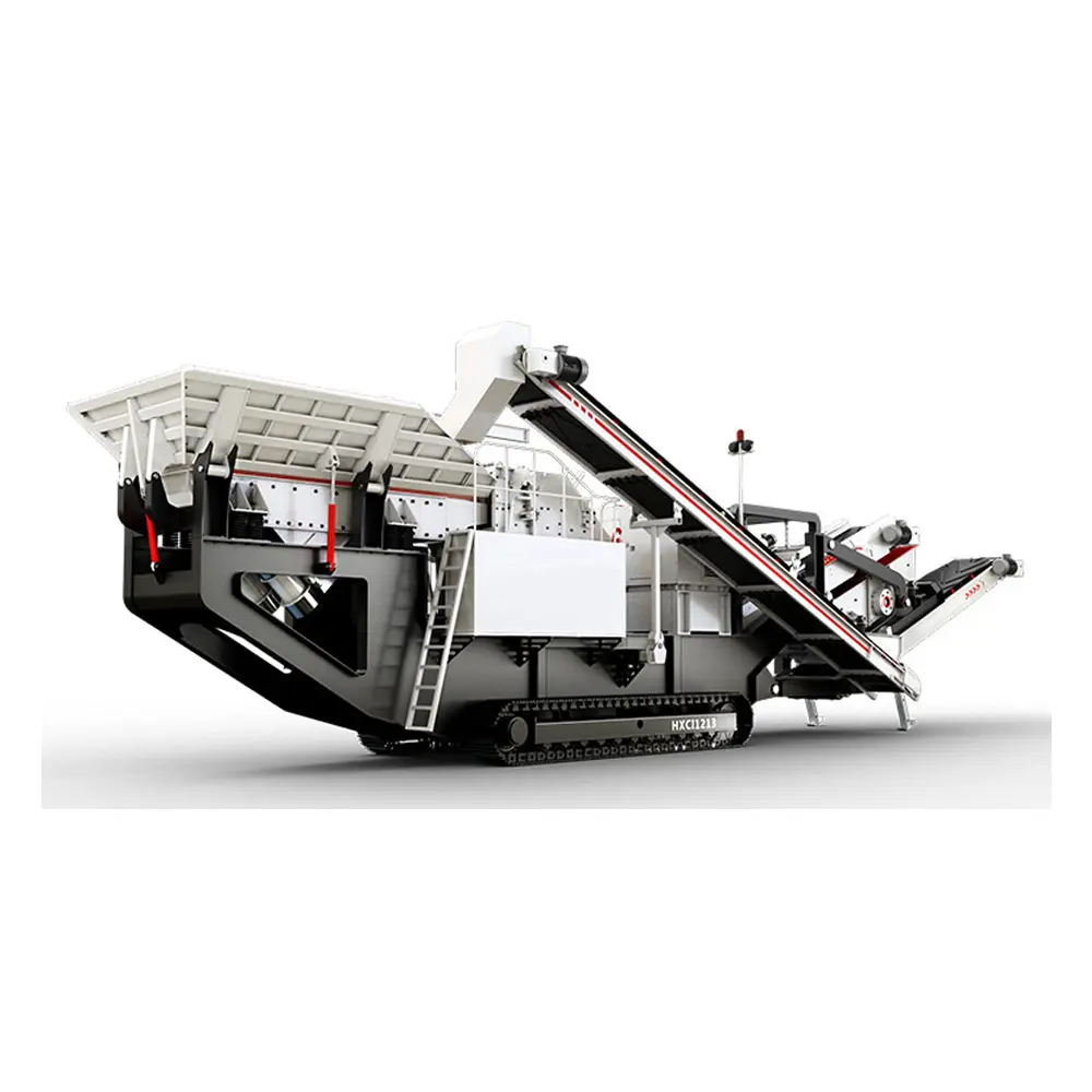 Mijnbouw Breekmachine Kwarts Rots Crawler Crusher 300 T/h Mobiele Kaak Crusher Plant Mangaan Erts Mn Grote Beweegbare