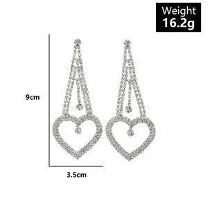 European American Copper Alloy Trendy 18K Gold Plated Needle Earrings Rhinestone Imitation Pearl Exaggerated Flower Snowflake - Product Image 6