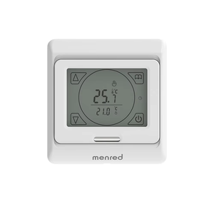 <span class=keywords><strong>Thermostat</strong></span> intelligent WiFi pour <span class=keywords><strong>chaudière</strong></span> à <span class=keywords><strong>gaz</strong></span>, écran tactile programmable, pièces de chauffage au sol, matériau PC anti-inflammable, design contemporain - Product Image 1