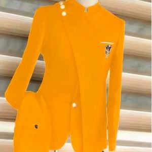 Hochwertiges Herren-Set aus Blazer, Hose und Weste in Übergröße und Unifarbe – 2-teiliges Modetrend-Set - Product Image 6