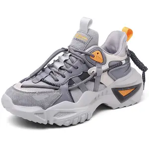 Dropshipping biểu tượng tùy chỉnh New Chunky Sneakers Thời Trang dày dưới nền tảng của nam giới đi bộ giản dị Giày Kích thước 45