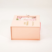 Cajas de Regalo para Damas de Honor con Diseño Moderno, Cajas de Regalo con Ventana Impresas de Lujo, Venta al por Mayor para Regalos
