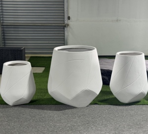 Large Premium Quality <strong>40</strong>-Inch Fiberglass <strong>Pots</strong> for Home Plants for Your Indoor Garden - Product Image 6