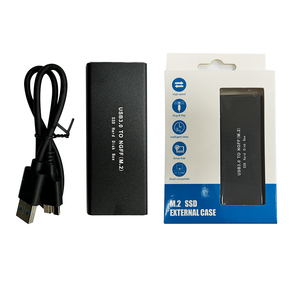 กล่องใส่ฮาร์ดดิสก์แบบพกพา USB3.0 SATA SSD  วัสดุอลูมิเนียมอัลลอยด์ รองรับโปรโตคอล M.<span class=keywords><strong>2</strong></span> NGFF - Product Image 2