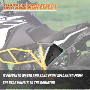 XXUN moto bouclier thermique Protection déflecteur de chaleur carénages latéraux couverture pour <span class=keywords><strong>KTM</strong></span> 1090 1050 <span class=keywords><strong>1190</strong></span> 1290 Adv <span class=keywords><strong>Super</strong></span> <span class=keywords><strong>Adventure</strong></span> R S T - Product Image 4