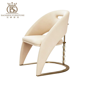 BS Designer Luxury Fabric Genuine Leather <strong>Dining</strong> <strong>Chairs</strong> <strong>6</strong> 8 Seat <strong>Dining</strong> Table <strong>Set</strong> Customized Modern <strong>Grey</strong> <strong>Chairs</strong> for Villa - Product Image 4