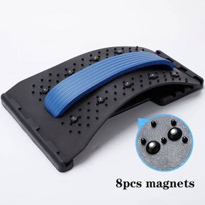 Camilla de espalda <span class=keywords><strong>magnetoterapia</strong></span> masajeador ajustable de varios niveles cintura cuello Fitness Lumbar columna Cervical soporte alivio del dolor - Product Image 4