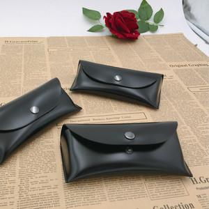 Étui à lunettes Parsonna, rigide, noir, rectangulaire, style simple, modèle Akl, pour le rangement des lunettes optiques - Product Image 1