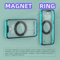 Shenzhen Mini chargeur de téléphone portable de bureau personnalisé Induction sans fil universelle noire avec petit disque de plaque métallique pour une utilisation de bureau