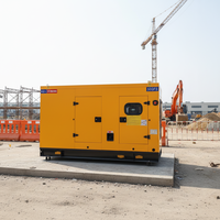 Groupe électrogène diesel silencieux à refroidissement par eau 50 kW 50 Hz/60 Hz à prix avantageux pour usage domestique