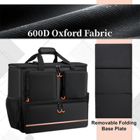 Computer Desktop Tower Large Carrying Case PC Travel Case for Computer Moving Portable Gaming Backpack for Keyboard Mouse