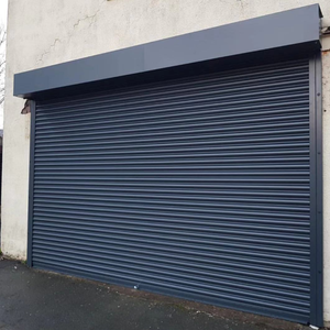 <span class=keywords><strong>Esterno</strong></span> durevole forte portello di rotolamento in acciaio zincato rullo di scatto - Product Image 1