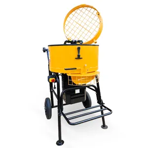 High Quality 120L Capacity 1.7kw Portable Electric Mortar Mixer Forced Action Mixer