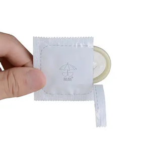 Easy Tear PE Film Aluminium folie Beutel Verpackungs tasche für Pillen Kondom Verpackung verwenden pe Rohmaterial Film laminiert - Product Image 2