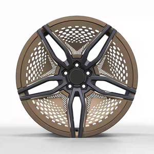 Roues forgées WX sur mesure pour <span class=keywords><strong>Tesla</strong></span> <span class=keywords><strong>Model</strong></span> S/X/Y/<span class=keywords><strong>3</strong></span> pour Mustang Mach-e pour Porsche NIO Audi finition or état neuf - Product Image 5