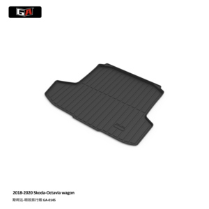 Tappetino per Bagagliaio GA in TPE Ecologico per <span class=keywords><strong>Skoda</strong></span> <span class=keywords><strong>Octavia</strong></span> 2018-2020, Tappetini Auto per Tutte le Stagioni, <span class=keywords><strong>Accessori</strong></span> Auto - Product Image 2