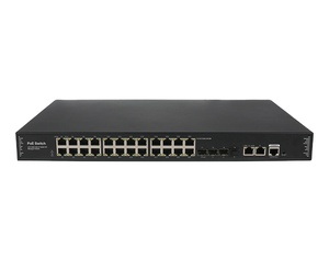 Switch PoE géré 2.5G à 30 ports, 24 ports 10/100/1000/2500M + 2 ports RJ45 1/10G, 4 ports SFP+ Uplink pour réseaux fibre optique - Product Image 3