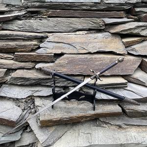 Nouveautés : Épée de Arya <span class=keywords><strong>Stark</strong></span> en métal de 30 cm, épée katana d'anime, épée en métal non tranchante, accessoire pour cosplay - Product Image 5