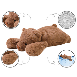 Jouet sensoriel lesté au Design Animal, Animal en <span class=keywords><strong>peluche</strong></span> créatif, OEM, 4lb, Animal lesté, ours paresseux, jouet d'anxiété - Product Image 4