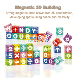 บล็อกแม่เหล็กพกพา EPT ขนาดเล็ก - ตัวอักษรและตัวเลข 40 ชิ้น ของเล่นเสริมพัฒนาการสำหรับเด็กก่อนวัยเรียน ฝึกคณิตศาสตร์และ<span class=keywords><strong>การ</strong></span><span class=keywords><strong>สะกด</strong></span>คำ - Product Image 4