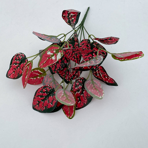 Feuilles Artificielles Branche Soie Artificielle <span class=keywords><strong>Plante</strong></span> Verdure Pour Panneaux Muraux Mariage Maison Fête Décoration Extérieure <span class=keywords><strong>Plante</strong></span> Verte - Product Image 2