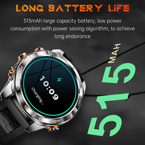 Nuevo Reloj Inteligente KT80 para Exteriores con Llamadas, Linterna, Monitoreo de Salud, Rastreador de Actividad Física, Resistente al Agua 3ATM, para Hombre - Product Image 4