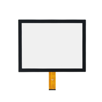 Pantalla Táctil Capacitiva de 14.1 Pulgadas con 10 Puntos de Contacto para Control del Hogar Inteligente, Panel HMI Industrial para Montaje en Panel de Automóvil