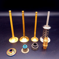 Soupapes de moteur OEM modifiées pour course, toutes séries Mivec 4G93 4G92 4G63 4G64 4G94 pour Mitsubishi 4A91 4A92 4A90, références MR984260 et EXMR984261