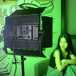 Không ồn ào yidoblo GL-1200C không có fan hâm mộ hơn mỏng hơn cao CRI RGB ánh sáng ban ngày 120 wát LED video Bảng điều chỉnh ánh sáng studio LED chiếu sáng với đứng - Product Image 5