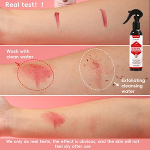 Etiqueta privada 180ml Control de aceite Spray de limpieza profunda OEM Venta al por mayor Vegano Calmante Exfoliante Tratamiento del acné Spray corporal - Product Image 5