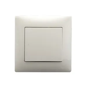 欧盟标准CE/TUV/CB认证电脑白色1组1路墙壁开关灯开关