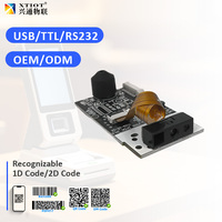 Módulo de Código QR USB TTL RS232 XTIOT para Equipos de Autoservicio XT751MB