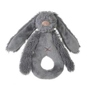 Conejo Gris Oscuro Richie Rattle de Happy Horse - Product Image 1