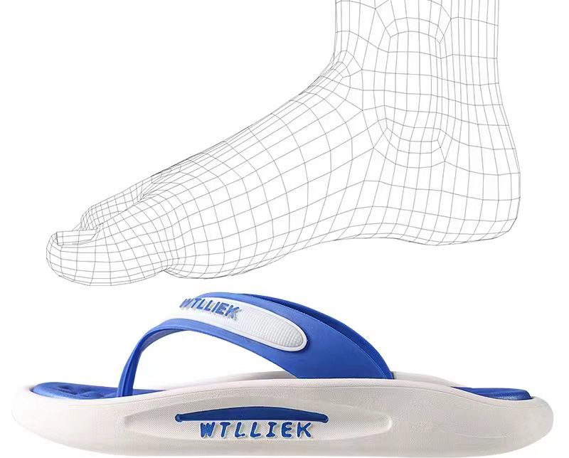 2023 Men's Flip-flops Slippers Non-slip Outdoor Sandals Clamp Slippers Boys Casual Beach Shoes