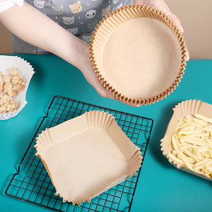 Factory Box <strong>Non</strong> Stick Air Fryer <strong>Parchment</strong> <strong>Paper</strong> Biodegradable Waterproof Grease Proof High Temperature Food Safe Baking <strong>Paper</strong> - Product Image 3