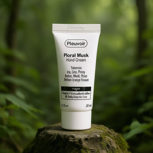 Crème pour les mains Pleuvoir Floral Musk 30 mL Vegan Cruelty Free Tous types de peau Soins quotidiens de la peau - Product Image 3