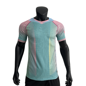 Hombres <span class=keywords><strong>Jugador</strong></span> Versión Uniformes De Fútbol <span class=keywords><strong>España</strong></span> FC Camisetas De Fútbol Sublimación <span class=keywords><strong>Camiseta</strong></span> De Fútbol - Product Image 2