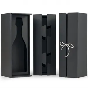 중국 럭셔리 판지 와인 상자 주류 선물 상자 와인 포장