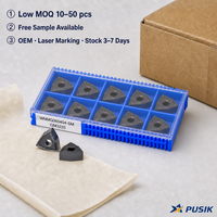 Plaquette de tournage WNMG GM3225 SM, outil en carbure à bord affûté pour usinage CNC