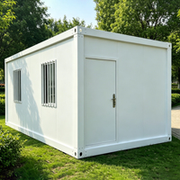 Maison modulaire à assemblage rapide, structure en acier léger, bâtiment préfabriqué pour le camping et les logements sur chantier