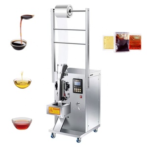 Machine d'emballage automatique verticale pour liquides en plastique, avec fonction de scellage, pour bâtonnets glacés, sucettes glacées, bonbons et sachets d'eau - Product Image 1