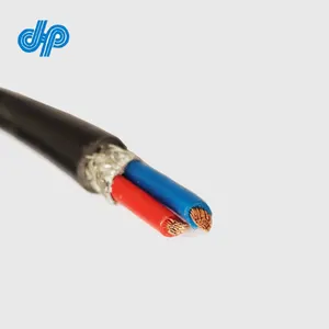 0,6/1KV 2x12AWG 2x10AWG 2x6AWG Escudo tipo D DC RRU Cable de alimentación 2x8AWG