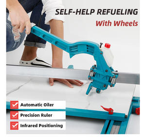 Coupe-carreaux manuel de haute précision Sunsbuild 800 mm pour carrelage céramique et pierre, machine de découpe pour la rénovation de la maison - Product Image 5