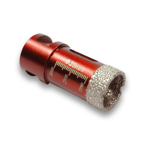 Thiết Kế Mới 6 Mét Đến 100 Mét Công Cụ Đá Cẩm Thạch Kim Cương Lõi Bit Chân Không Brazed <span class=keywords><strong>Core</strong></span> Khoan Cho Đá Vôi Khoan Bit Đá Nề Khoan - Product Image 2