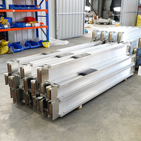 Système de guideway compact IP65, gaine de bus fermée basse tension 400A-6300A, conducteur en cuivre et aluminium