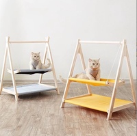 Hamac pour chat, balançoire pour chat, lit suspendu pour animaux de compagnie, lit pour chat confortable et chaud, berceau pour chat