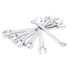 Multitools Outil à main à couple élevé 10-17mm Jeu de clés à écrou évasé pour tuyaux d'huile Clé à <span class=keywords><strong>frein</strong></span> pour réparation automobile - Product Image 2